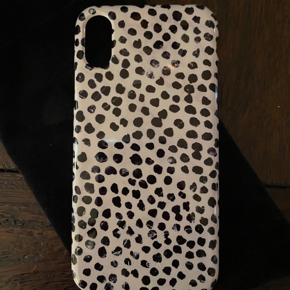 Burga X/XS iPhone case!! Brand new w/velvet case!